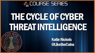 The Cycle of Cyber Threat Intelligence [upl. by Lidda355]