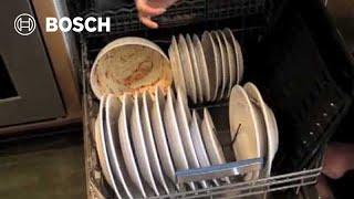 How To Load A Dishwasher Bosch Dishwasher Tip 1 [upl. by Lankton13]