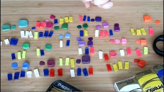 Polymer Clay 101  Conditioning Clay Colour Recipes amp Mixing Colours Handmade Earring Tutorial [upl. by Crary]