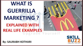 What is Guerrilla Marketing Real life case studies and examples  Best Marketing Campaigns [upl. by Grewitz356]