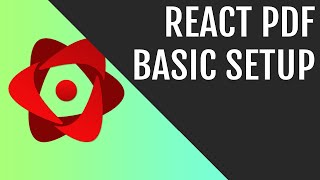 ReactPDF Basic Setup [upl. by Harmaning847]