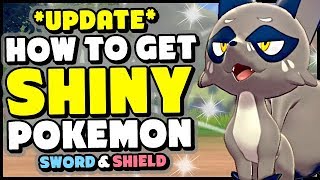 NEW INFO  How to Get SHINY POKEMON In Sword and Shield [upl. by Tezil989]