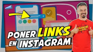 📲 4 formas de poner un Link o Enlace en Instagram  Tutorial en ESPAÑOL [upl. by Liggett262]