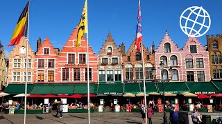 Historic Bruges Belgium Amazing Places 4K [upl. by Budde]