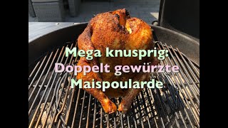 Mega knusprig Doppelt gewürzte Maispoularde [upl. by Moina278]