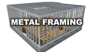 Metal Framing  Tools Fastening Methods Fundamentals [upl. by Napier816]