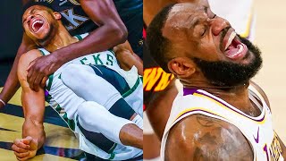 NBA quotMost Injuries in NBA History 🤕quot MOMENTS [upl. by Harrie472]