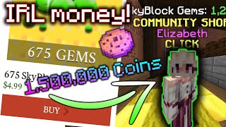 Community Shop FULLY EXPLAINED Gems Bits Fame etc  Hypixel Skyblock [upl. by Rochette231]