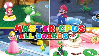 All Boards Master Difficulty Mario Party Superstars 3 hours [upl. by Deedahs]