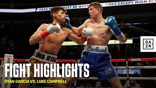 HIGHLIGHTS  Ryan Garcia vs Luke Campbell [upl. by Aver319]