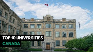 Top 10 Best Universities in CANADA  2025 College Rankings [upl. by Retxab]