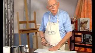 Winsor and Newton  How to varnish an oil painting  Jacksons Art Supplies [upl. by Ahsemit534]