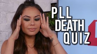 Janel Parrish Plays the PLL Death Quiz [upl. by Richara362]