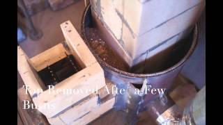 Homemade Gravity Fed Pellet amp Wood Fired Rocket Stove [upl. by Okeim393]