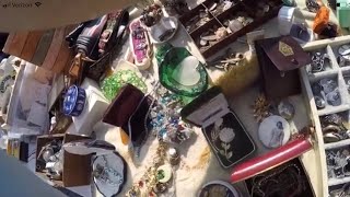 Flea market Jewelry jewelry amp more jewelry Lots of sterling [upl. by Winston]