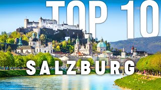 10 BEST Things To Do In Salzburg  Salzburg Travel Guide [upl. by Eyahs]