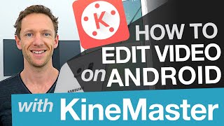 Android Video Editing KineMaster Tutorial on Android [upl. by Aisatana744]