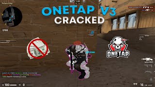 Onetap v3 CRACKED TAPS ALL CHEATS FREE DLL  CFG [upl. by Rahs]