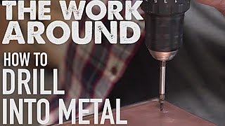 The Work Around How to Drill Into Metal  HGTV [upl. by Anirtek469]