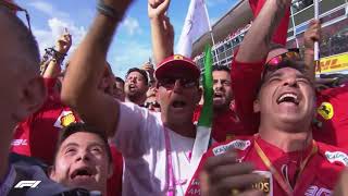 Formula 1  ItalianGP 2019  Podium Anthem HD CC [upl. by Langston338]