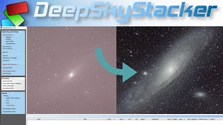 How to Stack Astrophotography Images  DeepSkyStacker Tutorial [upl. by Franciscka]