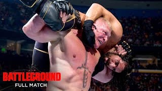 FULL MATCH  Seth Rollins vs Brock Lesnar  WWE Title Match WWE Battleground 2015 [upl. by Halueb]