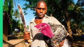 Super RARE Kenyan Village Feast First time caught on camera [upl. by Marsiella]