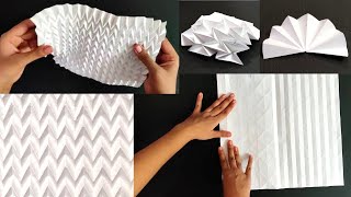 Learn Origami 01  Basic Paper Fold Patterns  How To Make Basic Folds By Deepali Karanjavkar [upl. by Atnohs282]