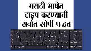 Simplest Way of Marathi Typing  मराठी टायपिंगचा सर्वात सोपा मार्ग [upl. by Norbel402]