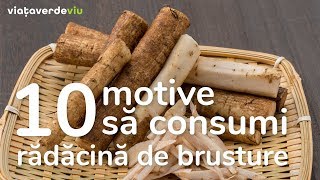 10 motive să consumi rădăcina de brusture [upl. by Dnomzed724]