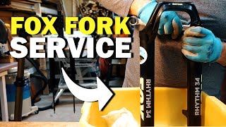 How To Service Your Fox Fork in 6 Easy Steps [upl. by Arrad]