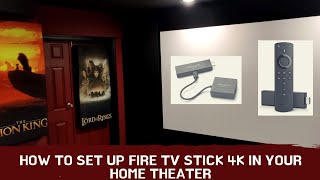 How to set up Amazon Fire TV stick 4k for your home theater [upl. by Yanal]