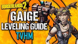 Gaige Leveling Guide  Level 1 to OP10  Part 2 TVHM  Borderlands 2 [upl. by Ilegna]