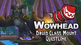 Druid Class Mount Questline [upl. by Batish801]