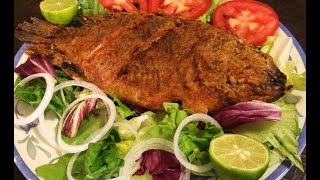 Receta Pescado Frito Super facil y Rica [upl. by Oetam]