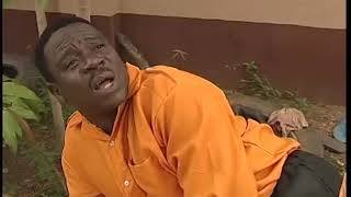 Mr Ibu The stupid Gateman  Funny Nollywood Comedy [upl. by Enifesoj]