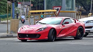 EXTREMELY LOUD Ferrari 812 Superfast V12 Novitec Exhaust [upl. by Chaim]