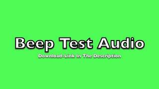 Full Beep Test Audio Track [upl. by Philippa]