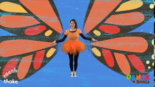 Preschool Learn to Dance Butterfly Wings [upl. by Hanahs750]