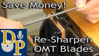 How to ReSharpen Oscillating Multi Tool Blades [upl. by Rivkah515]