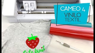 Tutorial vinilo textil con Silhouette Cameo 4 [upl. by Marasco]