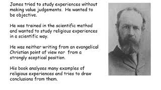 William James and Religious Experiences [upl. by Herson]