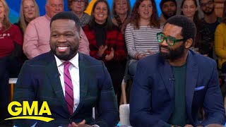 50 Cent and Nicholas Pinnock talk powerful new show ‘For Life’ l GMA [upl. by Hsur]