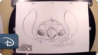 HowTo Draw Stitch  Walt Disney World [upl. by Vilma]