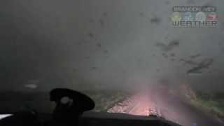 Footage inside of a violent tornado with TIV2 [upl. by Folsom]