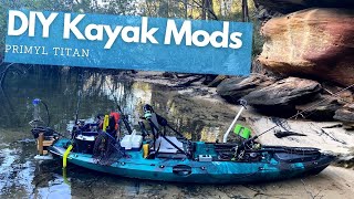 Fishing Kayak DIY Mods and Rigging Walkthrough [upl. by Even]