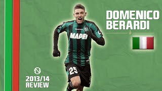 DOMENICO BERARDI  Goals Skills Assists  Sassuolo  20132014 HD [upl. by Eltsyrhc]