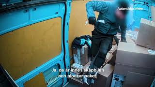 PostNord – Guldtjuvar slog till mitt på blanka dagen 3 minuter [upl. by Chrissa]