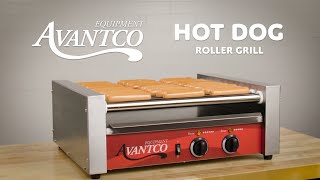 Avantco Hot Dog Roller Grills [upl. by Currier]