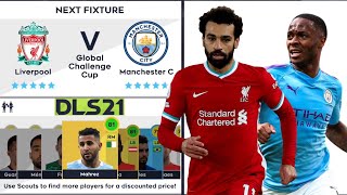 DLS 21  Liverpool vs Manchester City  Dream League Soccer 2021 Gameplay [upl. by Nomzaj]